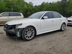 BMW 528 I salvage cars for sale: 2010 BMW 528 I