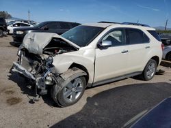 Salvage cars for sale from Copart Tucson, AZ: 2015 Chevrolet Equinox LTZ