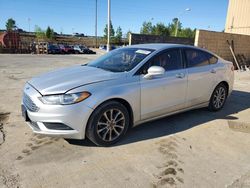 Vehiculos salvage en venta de Copart Gaston, SC: 2017 Ford Fusion SE