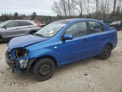 Vehiculos salvage en venta de Copart Candia, NH: 2007 Chevrolet Aveo Base