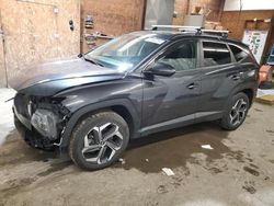 Salvage cars for sale from Copart Ebensburg, PA: 2022 Hyundai Tucson SEL