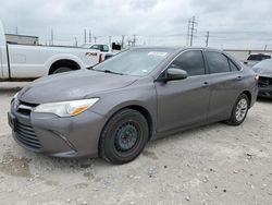 Salvage cars for sale from Copart Haslet, TX: 2017 Toyota Camry LE