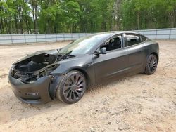 Salvage cars for sale at Austell, GA auction: 2021 Tesla Model 3