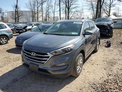 Salvage cars for sale at Central Square, NY auction: 2017 Hyundai Tucson Limited