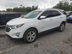 Salvage cars for sale at Riverview, FL auction: 2018 Chevrolet Equinox Premier
