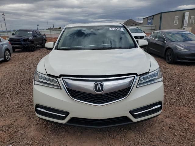 2014 Acura MDX Technology