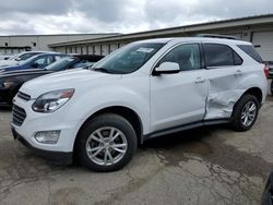 Salvage cars for sale at Louisville, KY auction: 2017 Chevrolet Equinox LT