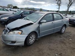 Salvage cars for sale from Copart San Martin, CA: 2004 Toyota Corolla CE