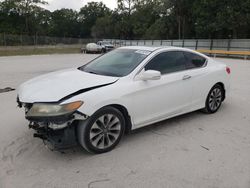 Salvage cars for sale from Copart Fort Pierce, FL: 2014 Honda Accord EXL