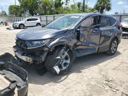 Salvage cars for sale at Riverview, FL auction: 2017 Honda CR-V EXL