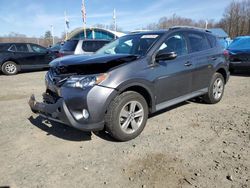 Salvage cars for sale at East Granby, CT auction: 2015 Toyota Rav4 XLE