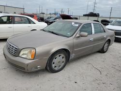Salvage cars for sale at Haslet, TX auction: 2002 Cadillac Deville DHS