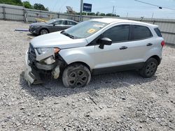 Salvage cars for sale at Hueytown, AL auction: 2020 Ford Ecosport S