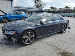 Salvage cars for sale at Tulsa, OK auction: 2015 Audi S8 Quattro