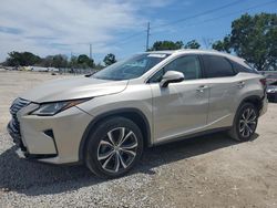 Salvage cars for sale at Riverview, FL auction: 2017 Lexus RX 350 Base