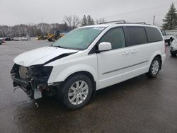 Salvage cars for sale at Ham Lake, MN auction: 2014 Chrysler Town & Country Touring