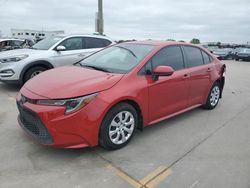 Salvage cars for sale from Copart Grand Prairie, TX: 2021 Toyota Corolla LE