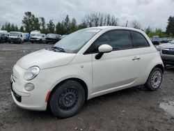 Salvage cars for sale at Portland, OR auction: 2013 Fiat 500 POP