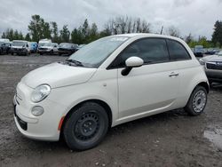 Fiat 500 POP salvage cars for sale: 2013 Fiat 500 POP