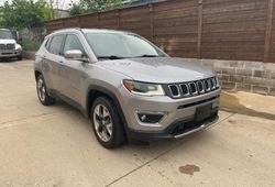 Salvage cars for sale from Copart Grand Prairie, TX: 2018 Jeep Compass Limited