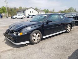 Salvage cars for sale from Copart York Haven, PA: 2003 Chevrolet Monte Carlo SS