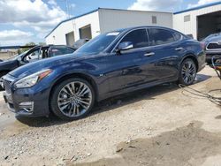Flood-damaged cars for sale at auction: 2016 Infiniti Q70 3.7