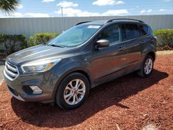Vehiculos salvage en venta de Copart Fort Pierce, FL: 2018 Ford Escape SE