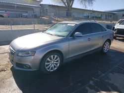 Salvage cars for sale at Albuquerque, NM auction: 2010 Audi A4 Premium Plus