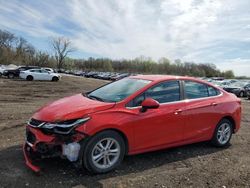Vehiculos salvage en venta de Copart Des Moines, IA: 2018 Chevrolet Cruze LT