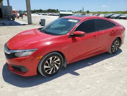 Salvage cars for sale at West Palm Beach, FL auction: 2017 Honda Civic EX