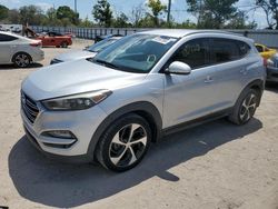 Salvage cars for sale from Copart Riverview, FL: 2016 Hyundai Tucson Limited