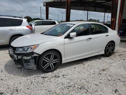Salvage cars for sale at Homestead, FL auction: 2016 Honda Accord Sport