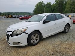 Chevrolet salvage cars for sale: 2014 Chevrolet Malibu LS