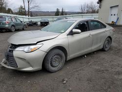 Salvage cars for sale at Center Rutland, VT auction: 2017 Toyota Camry LE