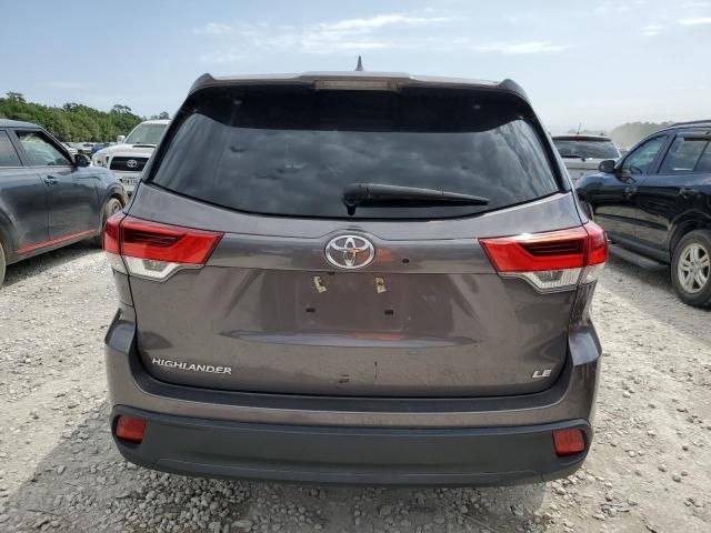 2019 Toyota Highlander LE