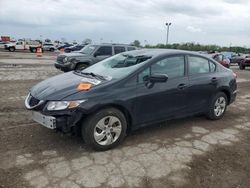 Salvage cars for sale at Indianapolis, IN auction: 2015 Honda Civic LX