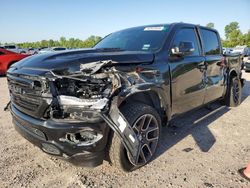 Salvage cars for sale from Copart Houston, TX: 2019 Dodge 1500 Laramie