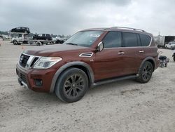 Nissan Armada SV salvage cars for sale: 2017 Nissan Armada SV