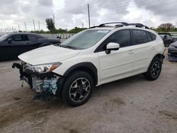 Subaru Crosstrek Premium salvage cars for sale: 2020 Subaru Crosstrek Premium