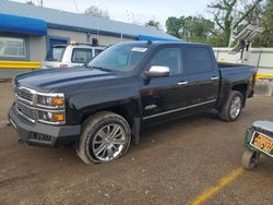 Salvage cars for sale from Copart Wichita, KS: 2014 Chevrolet Silverado K1500 High Country
