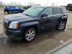 Salvage cars for sale from Copart Woodhaven, MI: 2017 GMC Terrain SLE