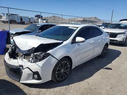 Salvage cars for sale at North Las Vegas, NV auction: 2016 Toyota Corolla L