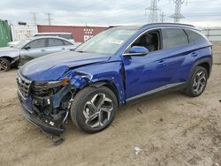 Salvage cars for sale from Copart Elgin, IL: 2022 Hyundai Tucson Limited