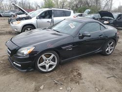 Mercedes-Benz SLK 250 salvage cars for sale: 2014 Mercedes-Benz SLK 250