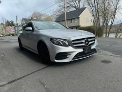 Salvage cars for sale at North Billerica, MA auction: 2017 Mercedes-Benz E 300 4matic