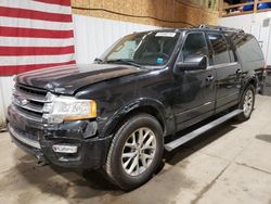 Ford salvage cars for sale: 2015 Ford Expedition EL Limited