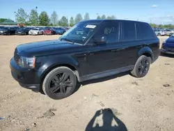 Salvage cars for sale at Bridgeton, MO auction: 2013 Land Rover Range Rover Sport HSE Luxury