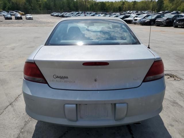 2001 Chrysler Sebring LX