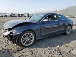 Salvage cars for sale at Colton, CA auction: 2013 Audi A5 Premium Plus