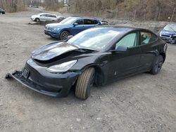 Salvage cars for sale at Marlboro, NY auction: 2021 Tesla Model 3